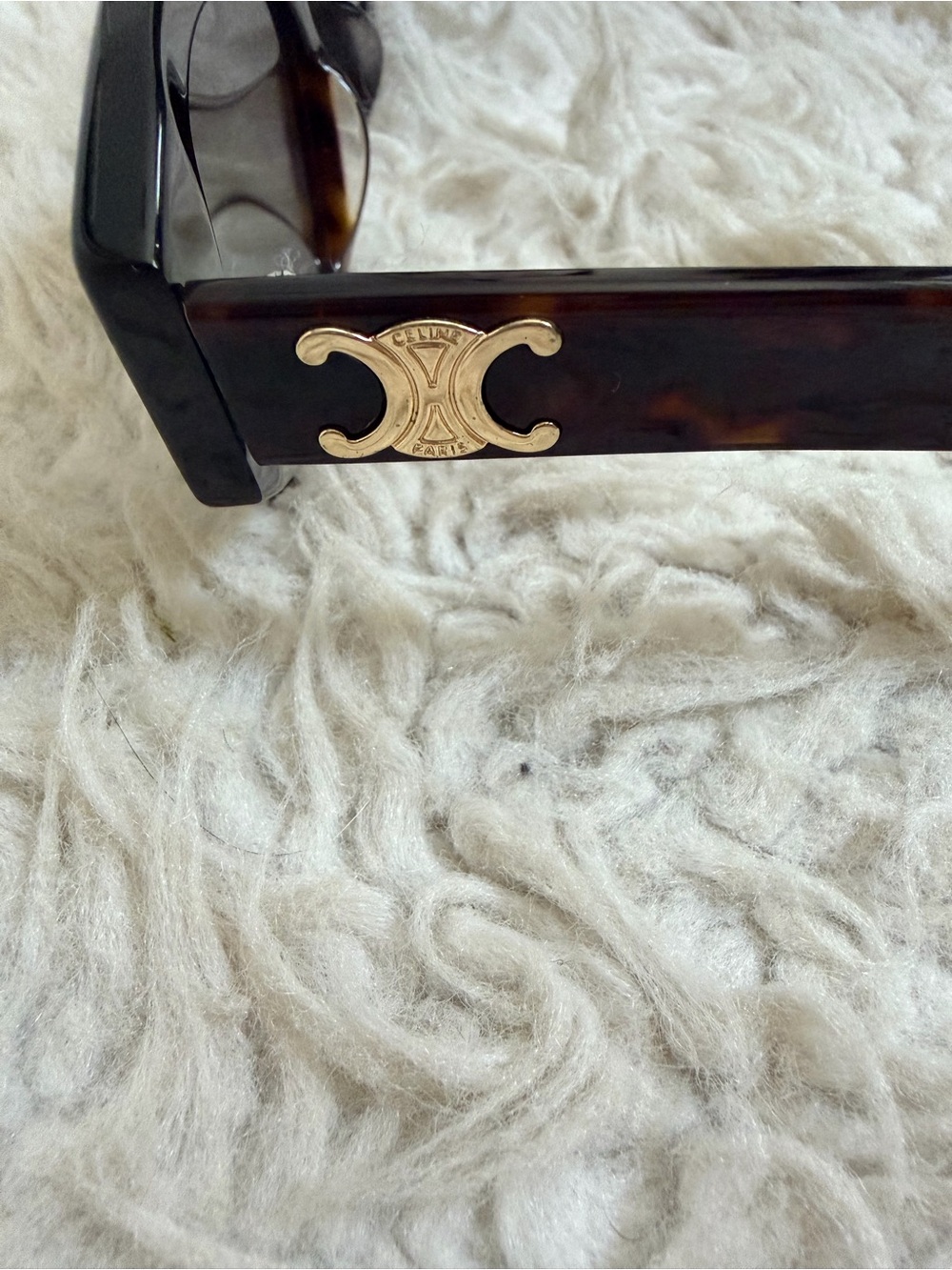 Celine Tortoise Triomphe Cat Eye Sunglasses - CL40238U - Picture 8 of 12